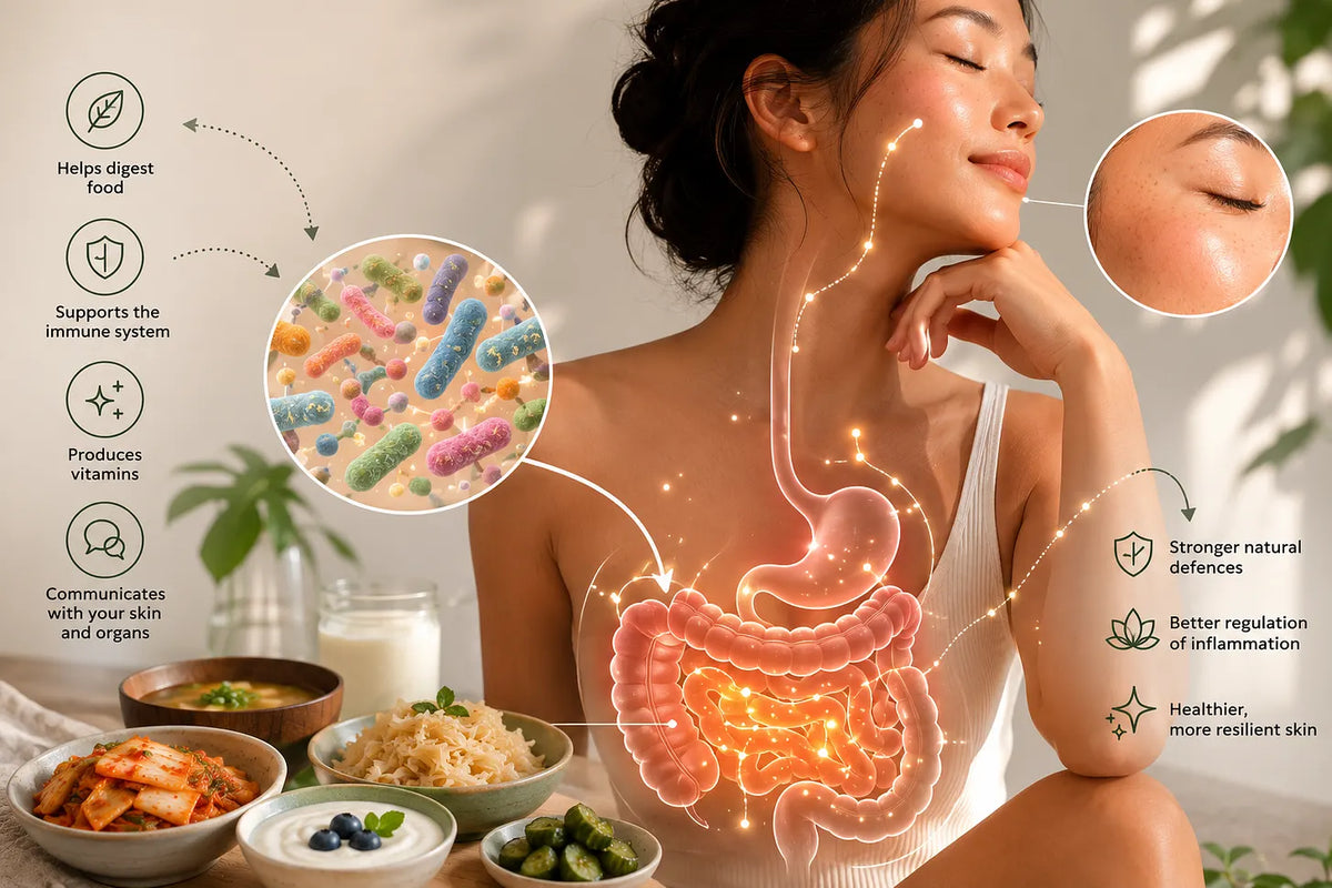 Could fermented foods support glowing skin?