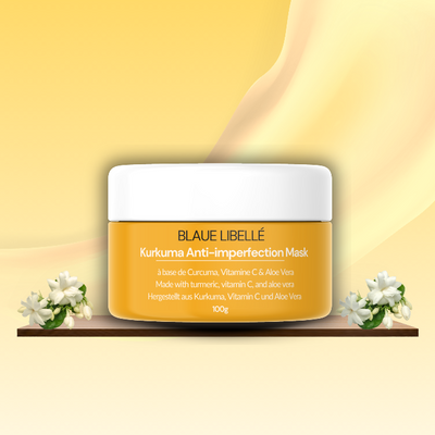 Anti-blemish mask with turmeric