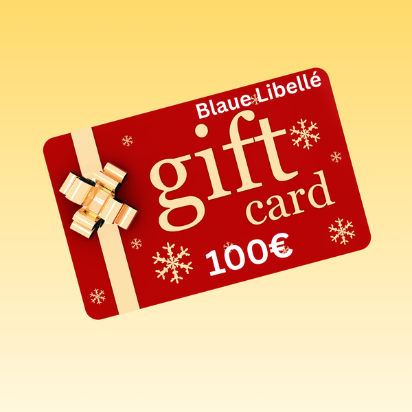 Blaue Libellé Card €100